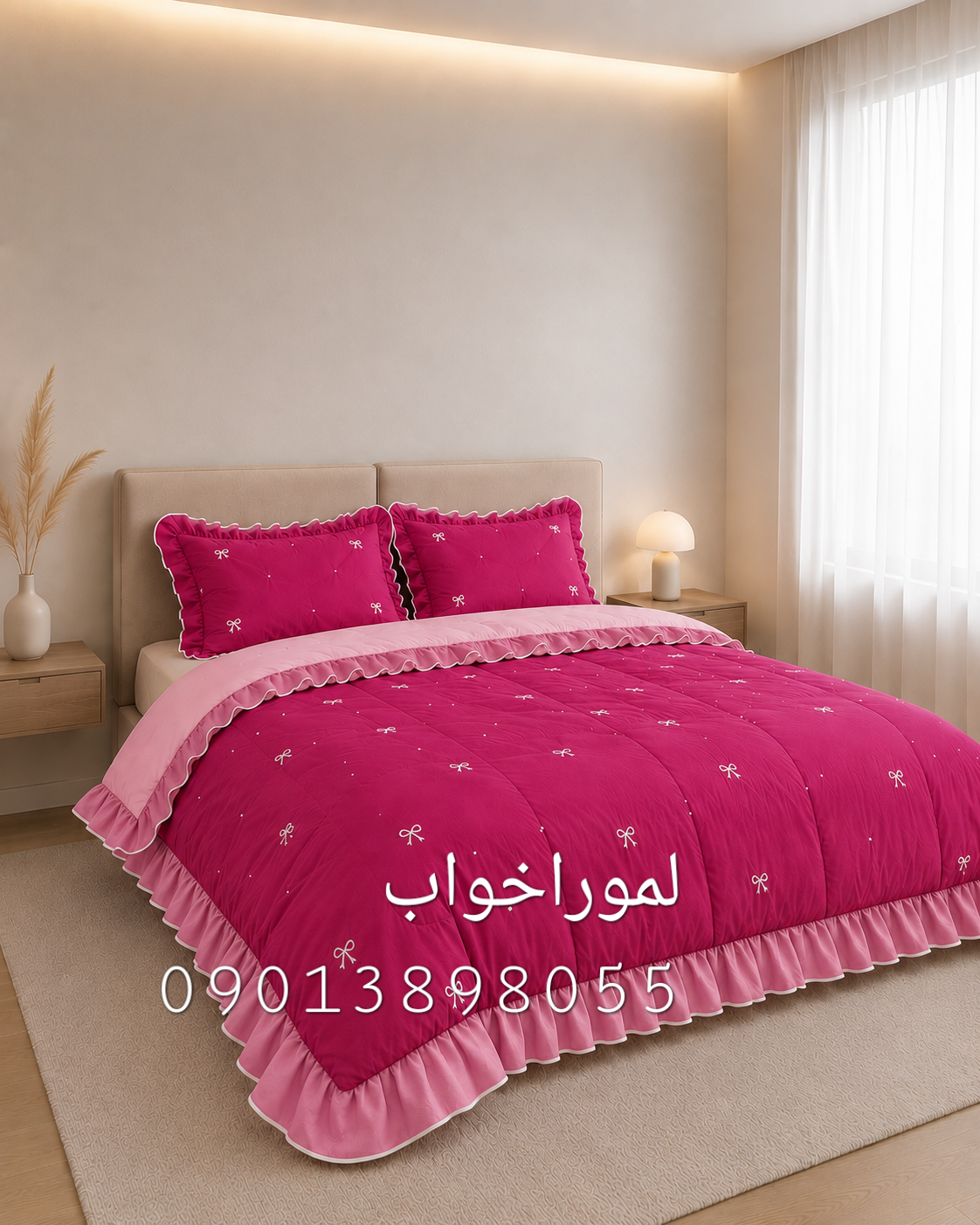 روتختی سرخابی  پاپیونی /پاپیونی سرخابی  چیندار
